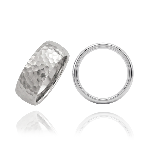 Sterling Silver Comfort Fit Wedding Bands (2.0 mm - 8.0 mm)