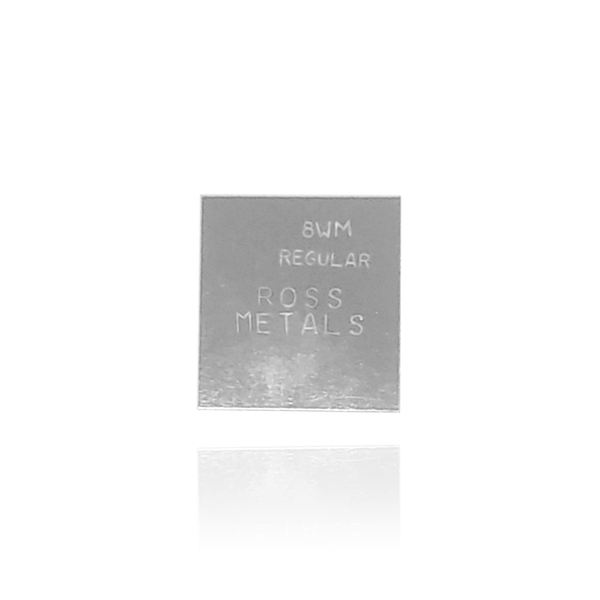 8K / 8 White Gold Plate Solder