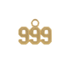 Basic Angel Numbers in 14K Gold (5.3mm) (Semi-Polished)