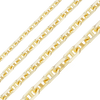 Bulk / Spooled Anchor Chain in 14K Yellow Gold (2.00 mm - 4.85 mm)