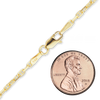 Mollie's AN Chain in 14K Yellow Gold