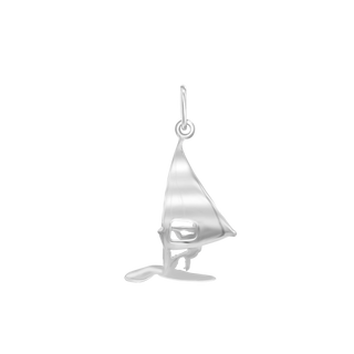 Sailboat Charm in Sterling Silver (27 x 16mm)