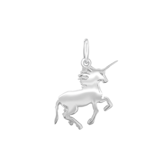 Unicorn Charm in Sterling Silver (22 x 16mm)