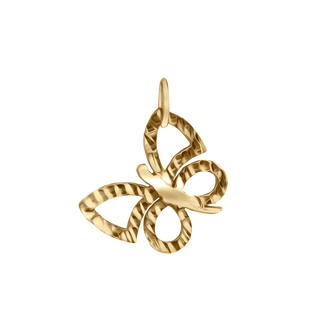 Butterfly Outline Charm (21 x 17mm)