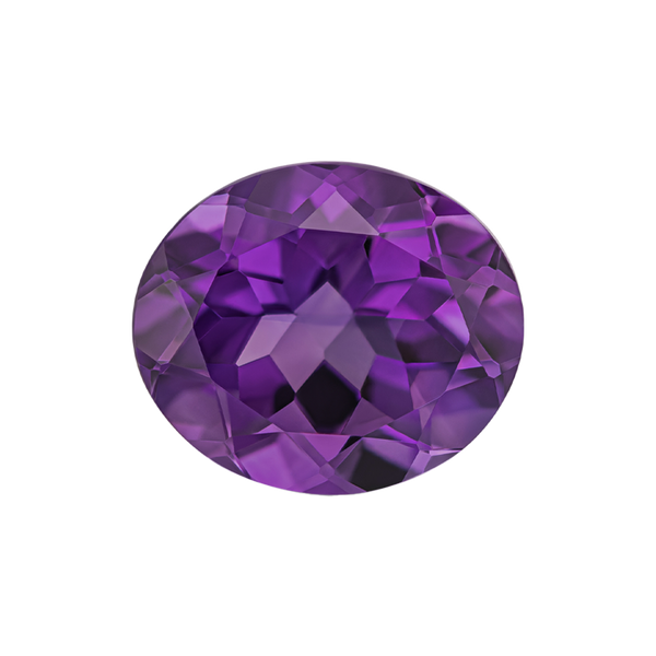 Oval Amethyst - February Birthstones