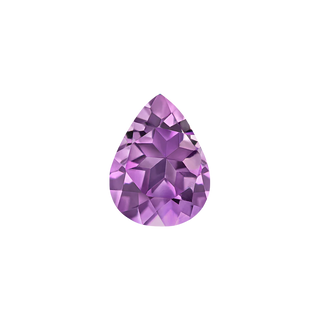 Pear Shape Amethyst - February Birthstones