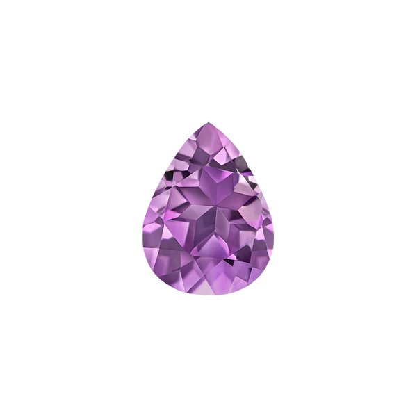 Pear Shape Amethyst - February Birthstones