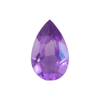 Pear Shape Amethyst - February Birthstones
