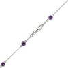 Bulk / Spooled Diamond by the Yard Cable Chain in 14K White Gold (Diamond Bezel: Every 1.5")