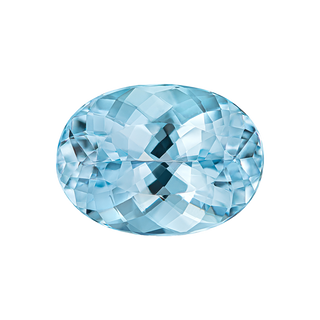 Oval Aquamarine - March Birthstones