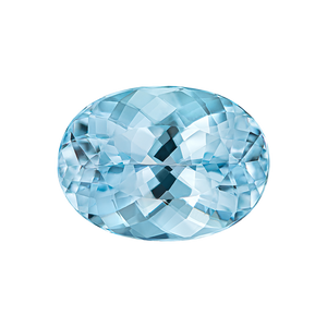 Oval Aquamarine - March Birthstones