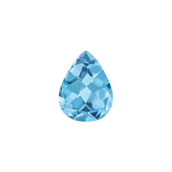 Pear Shape Aquamarine - March Birthstones