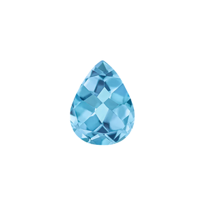 Pear Shape Aquamarine - March Birthstones