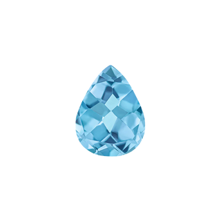 Pear Shape Aquamarine - March Birthstones