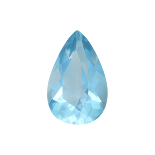 Pear Shape Aquamarine - March Birthstones