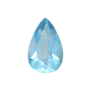 Pear Shape Aquamarine - March Birthstones