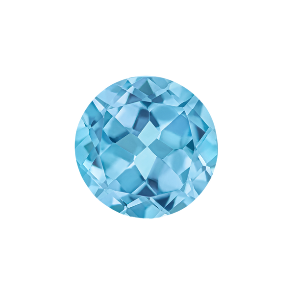 Round Aquamarine - March Birthstones