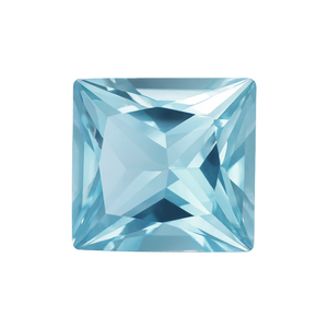 Square Aquamarine - March Birthstones