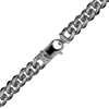 Finished Curb Necklace in Sterling Silver with Black Ruthenium Finish (15.00 mm)