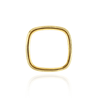 Cushion Low Bezels in 14K Gold (12.00 x 12.00 mm - 16.00 x 14.00 mm)