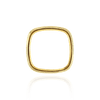 Cushion Low Bezels in 14K Gold (12.00 x 12.00 mm - 16.00 x 14.00 mm)