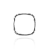 Cushion Low Bezels in Sterling Silver (12.00 x 12.00 mm - 16.00 x 14.00 mm)