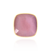Cushion Low Bezels in 14K Gold (12.00 x 12.00 mm - 16.00 x 14.00 mm)