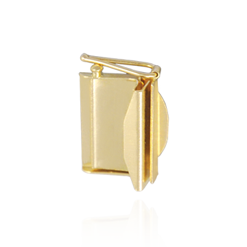 Open Top Box Clasps with Safety (3.25 mm - 30 mm)