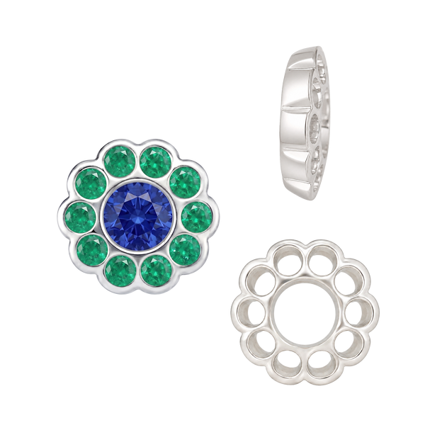 Round Cluster Bezel Tops (4.80 mm - 6.25 mm)