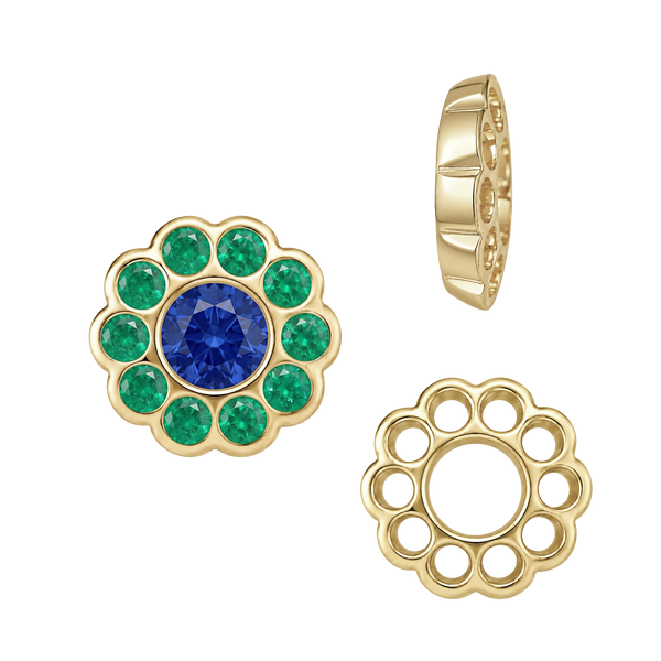 Round Cluster Bezel Tops (4.80 mm - 6.25 mm)