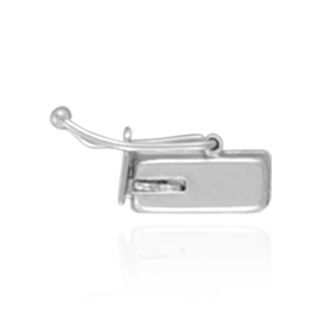 Box Clasps with Safety (3 mm - 5 mm)