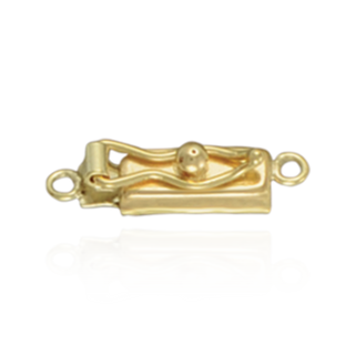 Box Clasps with Rings (3.5 mm)