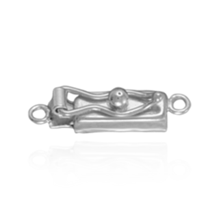 Box Clasps with Rings (3.5 mm)