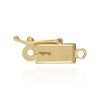 Box Clasps with Rings (3 mm - 4 mm)