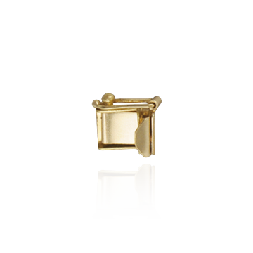 Open Top Box Clasps with Safety (3.25 mm - 30 mm)