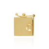 Heavy Box Clasps with Push Button and Safety (6.5 mm - 10 mm)