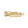 Box Clasps with Rings (3 mm)