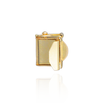 Open Top Box Clasps with Safety (3.25 mm - 30 mm)