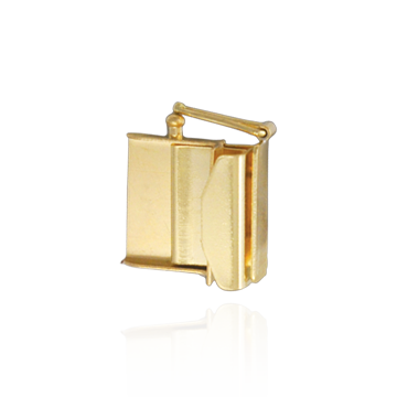 Open Top Box Clasps with Safety (3.25 mm - 30 mm)