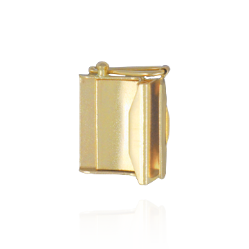 Open Top Box Clasps with Safety (3.25 mm - 30 mm)