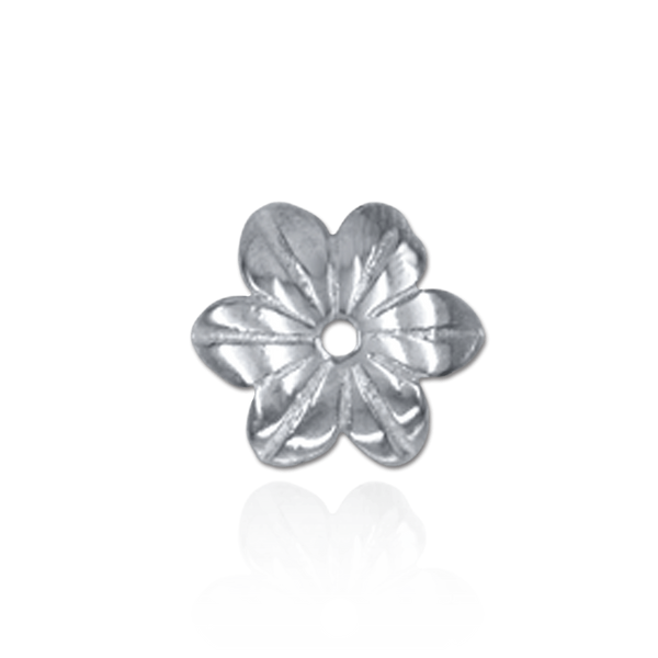 Fancy Cap Ends in Sterling Silver