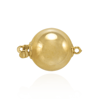 Plain Bead Pearl Clasps (6 mm-12 mm)