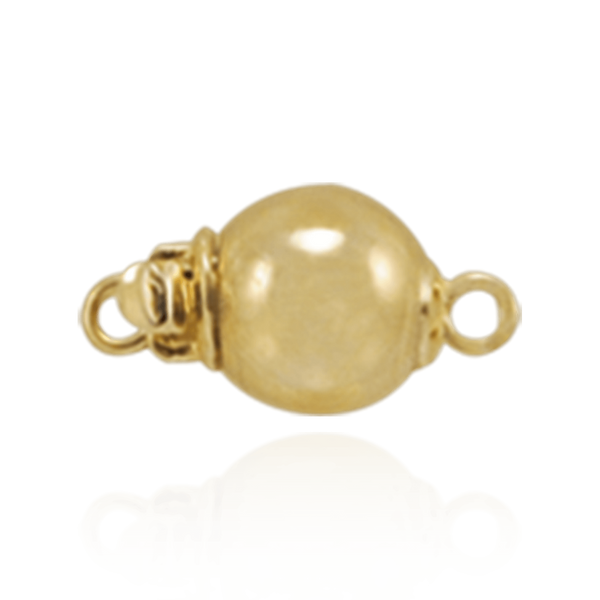 Plain Bead Pearl Clasps (6 mm-12 mm)