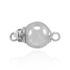 Plain Bead Pearl Clasps (6 mm-12 mm)