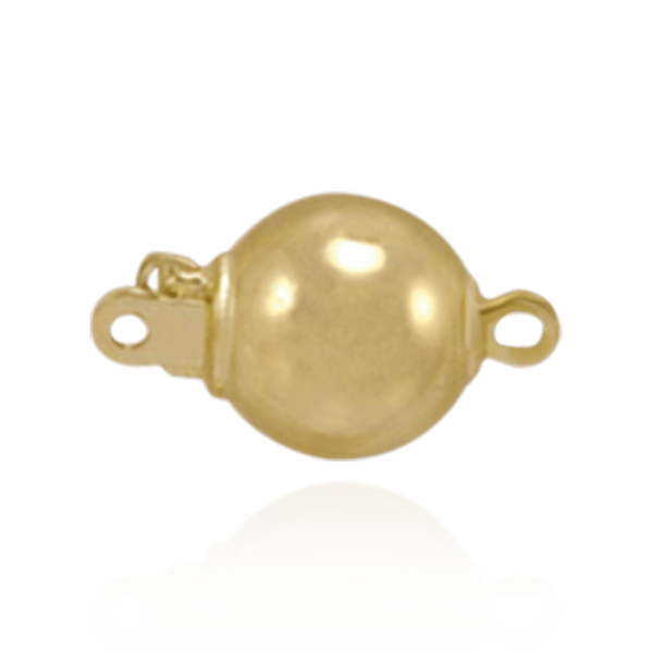 Plain Bead Pearl Clasps (6 mm-12 mm)