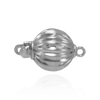 Corrugated Bead Pearl Clasps (6 mm-11 mm)