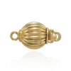 Corrugated Bead Pearl Clasps (6 mm-11 mm)