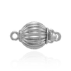 Corrugated Bead Pearl Clasps (6 mm-11 mm)