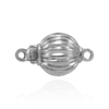 Corrugated Bead Pearl Clasps (6 mm-11 mm)