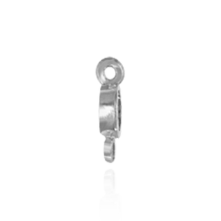 Round Bezel with Rings in Sterling Silver (2.50 mm - 4.00 mm)